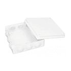 CAJA DE PASO O DERIVACION HERMETICO DE PVC 200X200X80 CON CONO 2