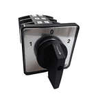CONMUTADOR O SELECTOR 1-0-2, 3 POLOS, 25 AMP 1