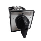 CONMUTADOR O SELECTOR 1-0-2, 3 POLOS, 63 AMP 1