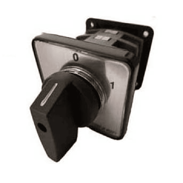 INTERRUPTOR O SELECTOR -0-1, 3 POLOS, 25 AMP 1