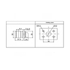 INTERRUPTOR O SELECTOR VOLIMETRICO L-L, 1 POLOS, 16 AMP 2