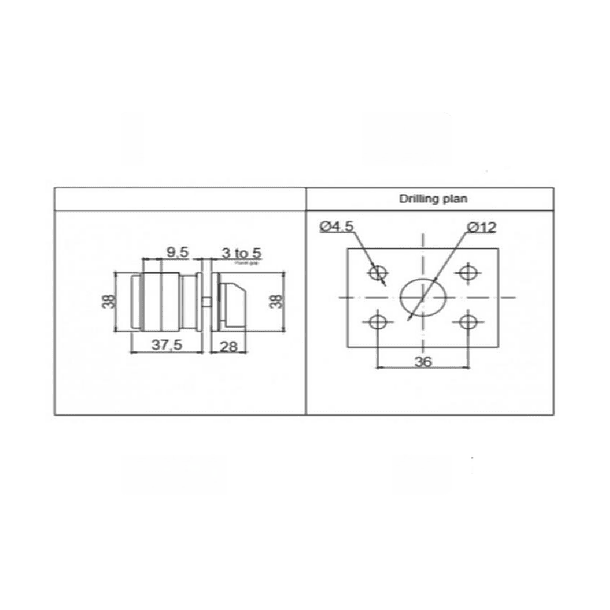 INTERRUPTOR O SELECTOR VOLIMETRICO L-L, 1 POLOS, 16 AMP 2