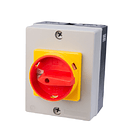 SECCIONADOR O INTERRUPTOR PARA MOTOR 3 POLOS, 16 AMP, CON CAJA 1