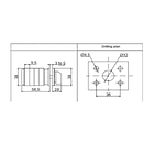 INTERRUPTOR O SELECTOR ROTATIVO 7 PASOS, 1 POLOS, 16 AMP 2