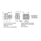 SECCIONADOR O INTERRUPTOR PARA MOTOR 3 POLOS, 63 AMP 2