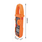 PINZA AMPERIMETRICA DIGITAL 600AMP AC/DC Ω, AUTO RANGO, NCV. 2