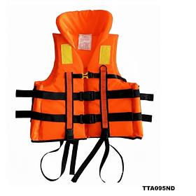 FLOTADOR O CHALECO SALVAVIDAS CON ARNES PARA PIERNA Y CON CUELLO (ADULTO)