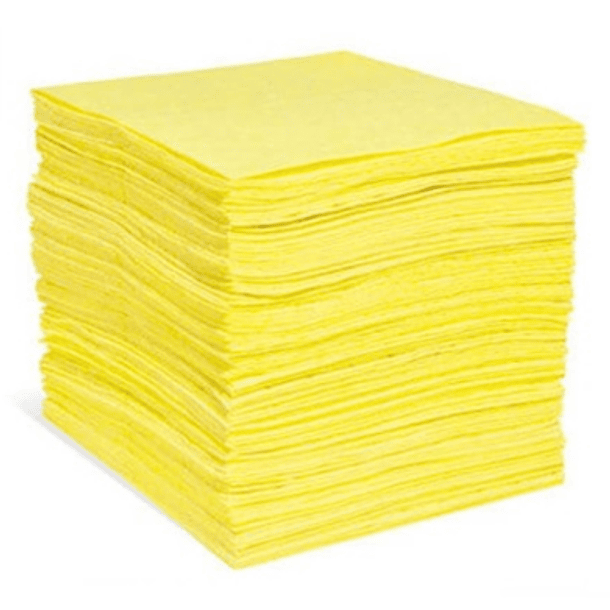 TOALLA O PAÑO ABSORBENTE DE HIDROCARBUROS PARA QUIMICO MEDIDA 39X45 CM (3und) 1