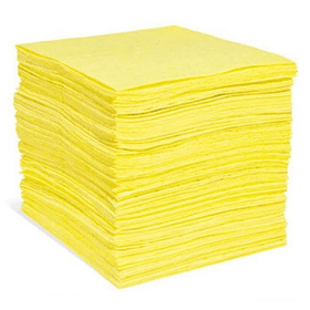 TOALLA O PAÑO ABSORBENTE DE HIDROCARBUROS PARA QUIMICO MEDIDA 39X45CM 100UND