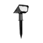 LAMPARA SOLAR DECORATIVA PARA JARDINES O PARQUE DE 2W CON AUTONOMIA DE 6 HORAS, IP65, 6500K LUZ FRIA.  1