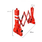 BARRERA PLEGABLE DE SEGURIDAD, EXPANDIBLE HASTA 2.10MTS. 2