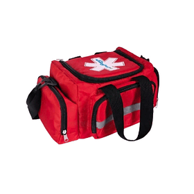 MINI ORGANIZADOR O MALETIN DE EMERGENCIA COMPACTO-ROJO ALTA VISIBILIDAD.