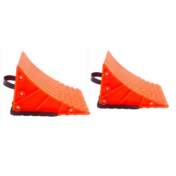 TACO DE SEGURIDAD VIAL DE PVC 8 TON (PACK DE 2 UNIDADES). 