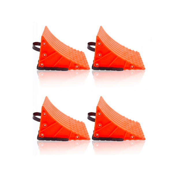 TACO DE SEGURIDAD VIAL DE PVC 5 TON (PACK DE 4 UNIDADES). 