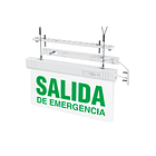 LETRERO SALIDA DE EMERGENCIA LED 1W - AUTONOMIA 3H - FORMATO SALIDA DE EMERGENCIA. 2
