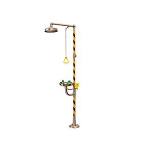 DUCHA LAVAOJOS DE ACERO INOX CON FILTRO REGULADOR DE CAUDAL 