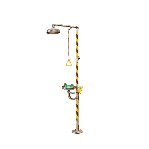 DUCHA LAVAOJOS DE ACERO INOX CON FILTRO REGULADOR DE CAUDAL  1