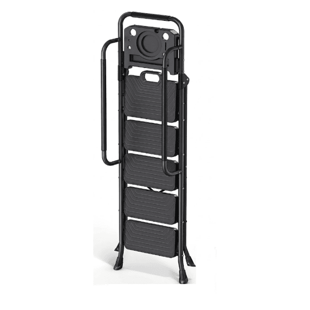 ESCALERA PROFESIONAL DE ACERO: ESTABILIDAD TOTAL - 5 PELDAÑOS. 2