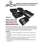 BANDEJA ANTIDERRAME DE GEOMENBRANA HDPE POLIETILENO DE ALTA DENSIDAD (100 X 100 CM) 2