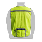 CHALECO DRILL AMARILLO LIMON, MULTIBOLSILLO REFORZADO PARA TRABAJO PESADO. 2
