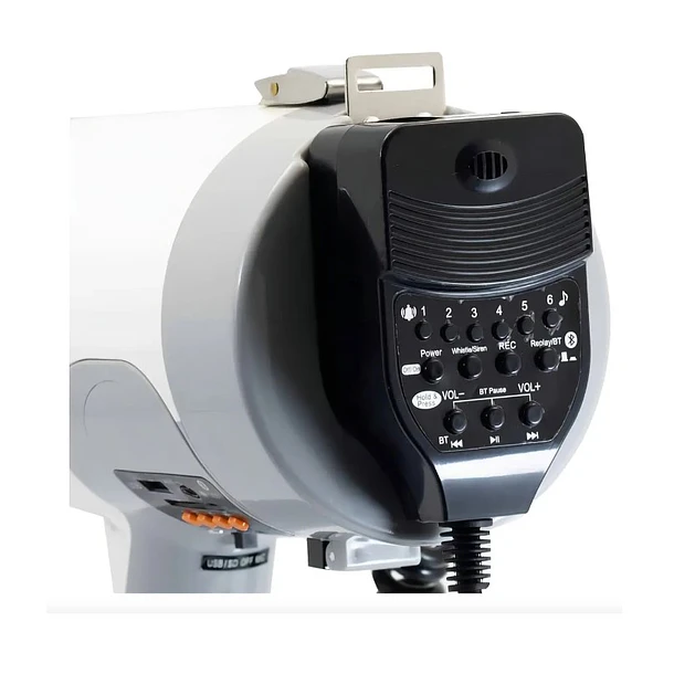 MEGAFONO 250W: RECARGABLE, BLUETOOTH + USB. MAXIMO ALCANCE. 5