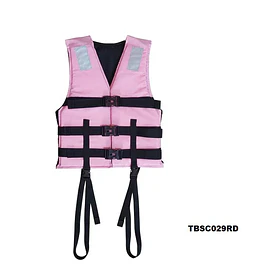 FLOTADOR O CHALECO SALVAVIDA SIN CUELLO (ULTRA COMODO), COLOR: ROSADO.
