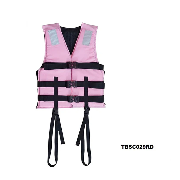 FLOTADOR O CHALECO SALVAVIDA SIN CUELLO (ULTRA COMODO), COLOR: ROSADO. 