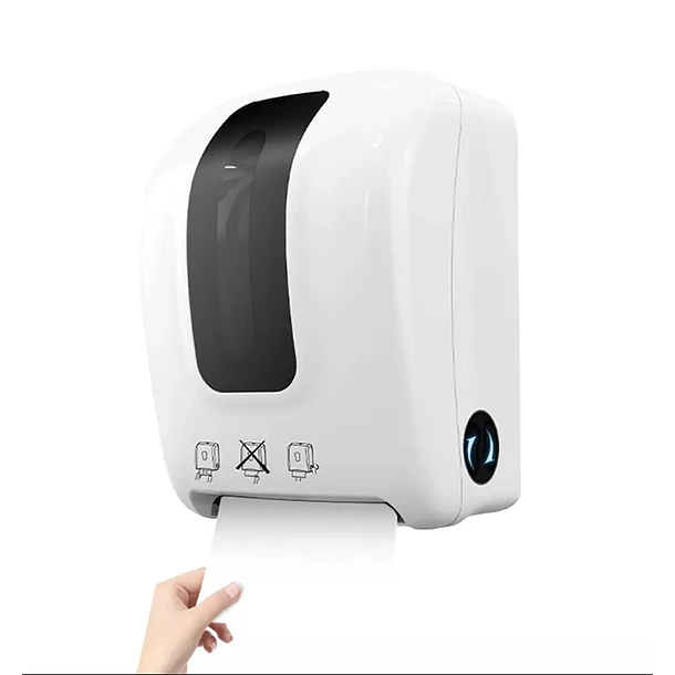 DISPENSADOR DE PAPEL 41cmX31cm: EFICIENCIA Y DISEÑO PARA ALTO TRAFICO. 2