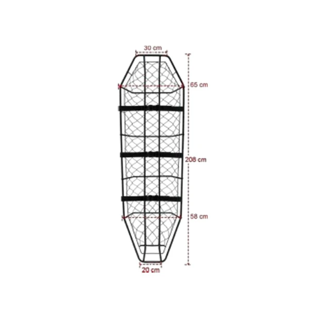 CANESTILLA DE RESCATE DE ALTA RESISTENCIA CON ESTRUCTURA METALICA. 