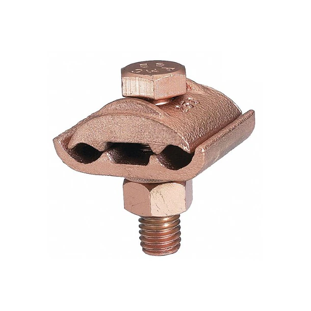 Conector de cobre para tierra 4AWG - 2AWG 2T-2V 