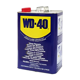 Aflojatodo y Lubricante Multiusos Galón WD-40 (3.78 L) USO INDUSTRIAL.