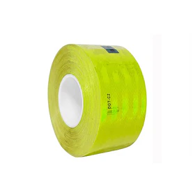 Cinta reflectiva reflejante Verde limon fluorescente 4
