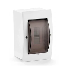 TABLERO O GABINETE EMPOTRABLE MIXTO DE 1 A 3 POLOS PARA TERMICOS DE RIEL DIN, CON PUERTA.