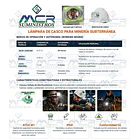 Lámpara minera Inalámbrica 4A Recargable alta potencia aprueba de agua + Cargador (mineria,ciclismo,pezca)  5