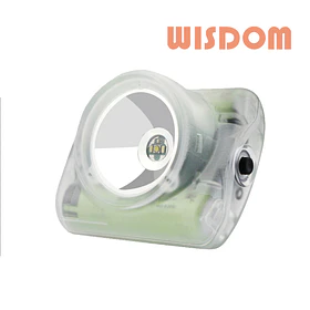 Linterna o Lámpara para mineria inalambrica para casco 4A 25000 LUX Wisdom