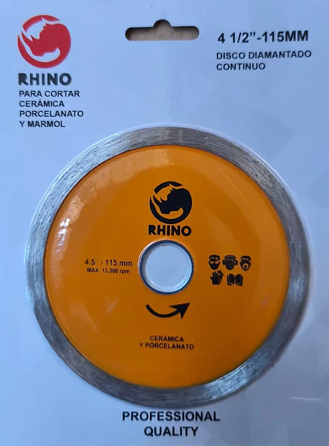 Disco Diamantado Contínuo 7 " - Rhino