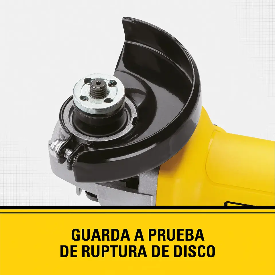 Esmeril Angular 4.1/2  (115mm) 620w Stanley Sg6115-b2c 3