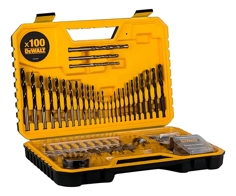 Kit Taladro Percutor Inalámbrico 1/2 +maleta 100 Accesorios 4