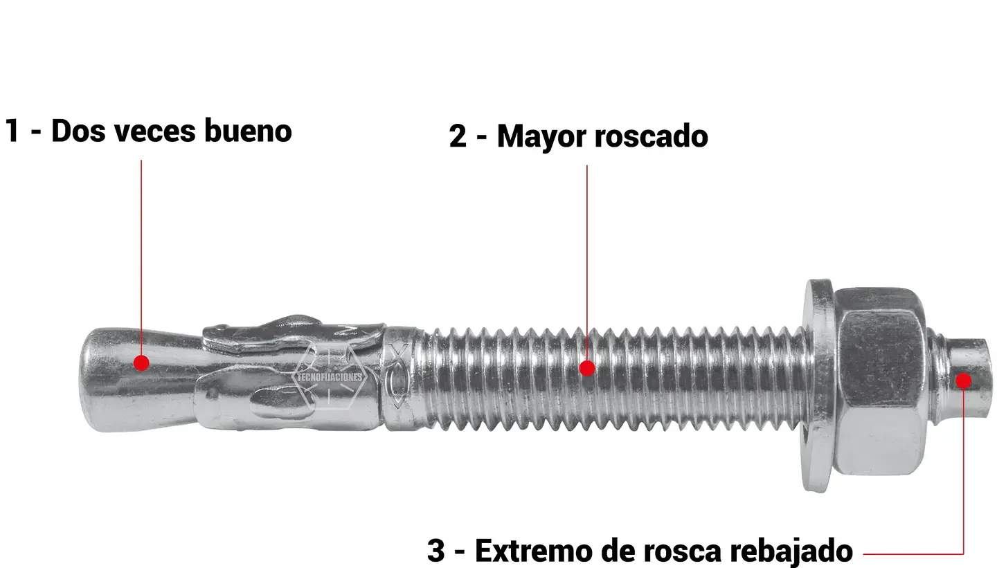 Perno de Anclaje / Expansión - 5/16 X 4 1/4 6