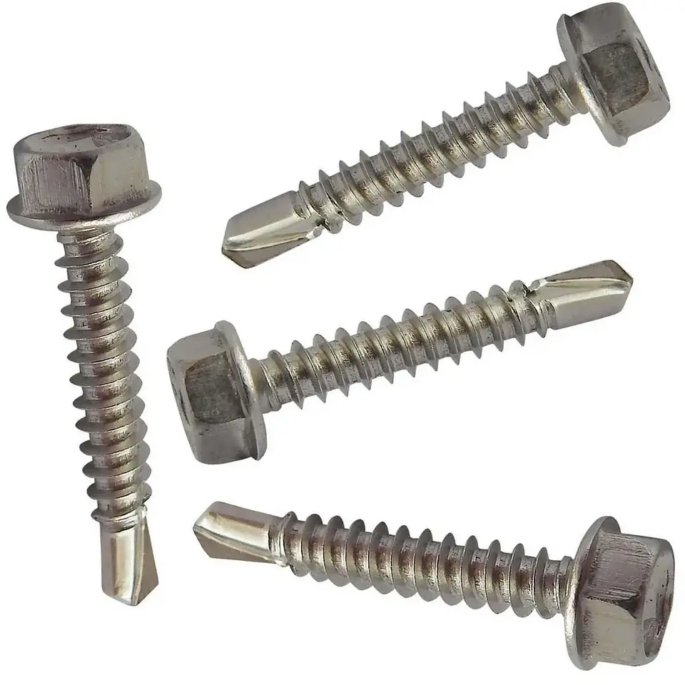 Tornillo Hexagonal  P.Broca S/golilla  12-14 X 1 - 500 Unidades 2