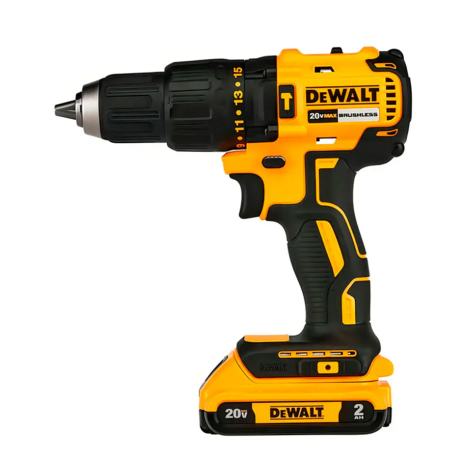 Kit DeWalt Taladro Percutor Inalámbrico 1/2 +maleta 100 Accesorios 1