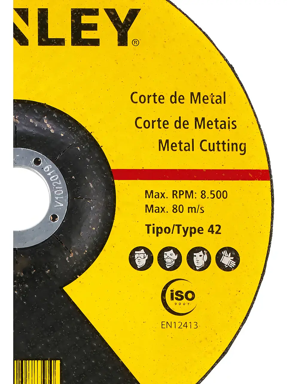 Disco Corte Metal 7 Stanley (180x3,0x22) STA0411 2