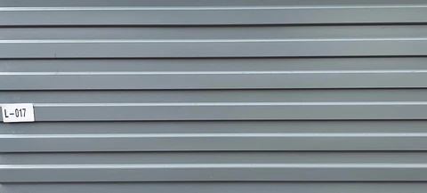 Metal Siding 3,8mts X 38cm color Gris Grafito L-017