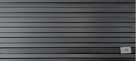 Metal Siding 3,8mts X 38cm color Negro L-066