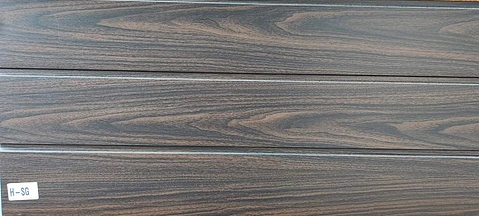 Metal Siding 3,8mts X 38cm color Nogal Oscuro H-SG