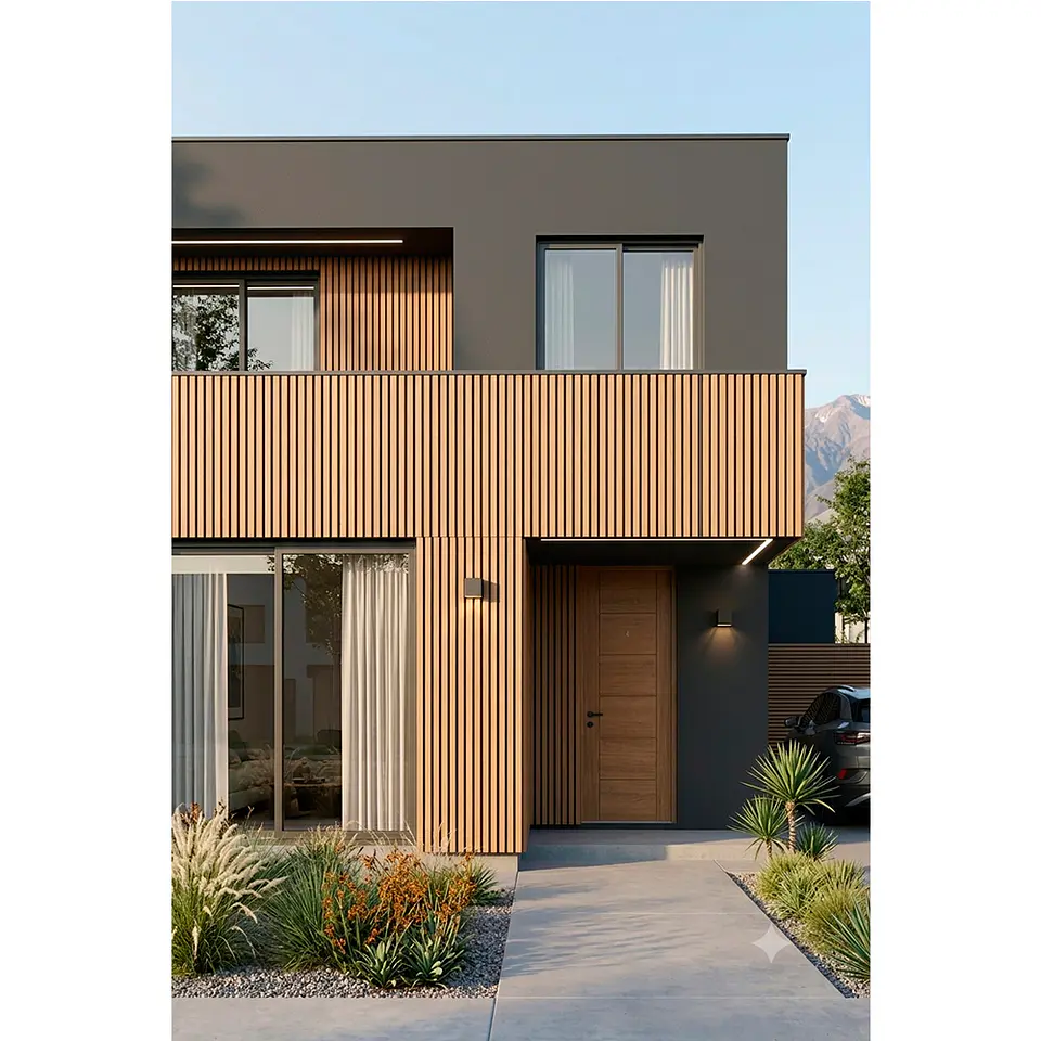 Wall Panel WPC 2,9mts X 22cm - Revestimiento 3