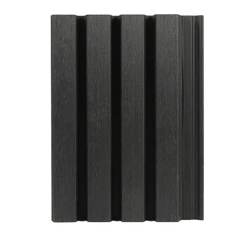 Wall Panel WPC 2,9mts X 22cm color Negro Mate