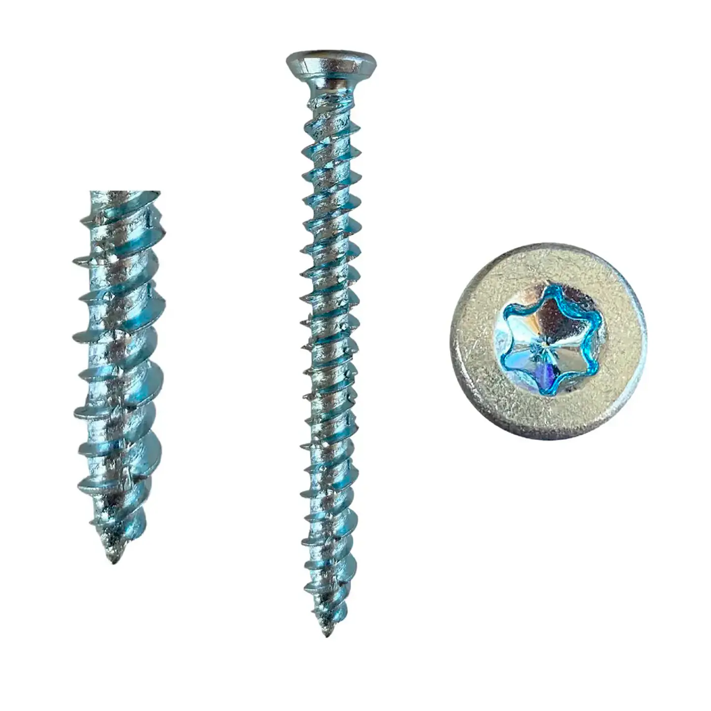 Tornillo para Concreto Torx 7,5 x 82 mm - 100 Unidades 2