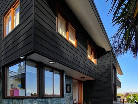 Metal Siding 3,8mts X 38cm color Negro L-066