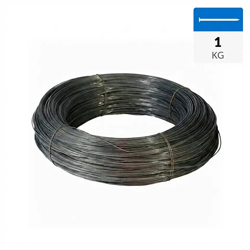 Alambre Negro recocido - Rollo 1 Kilo 1